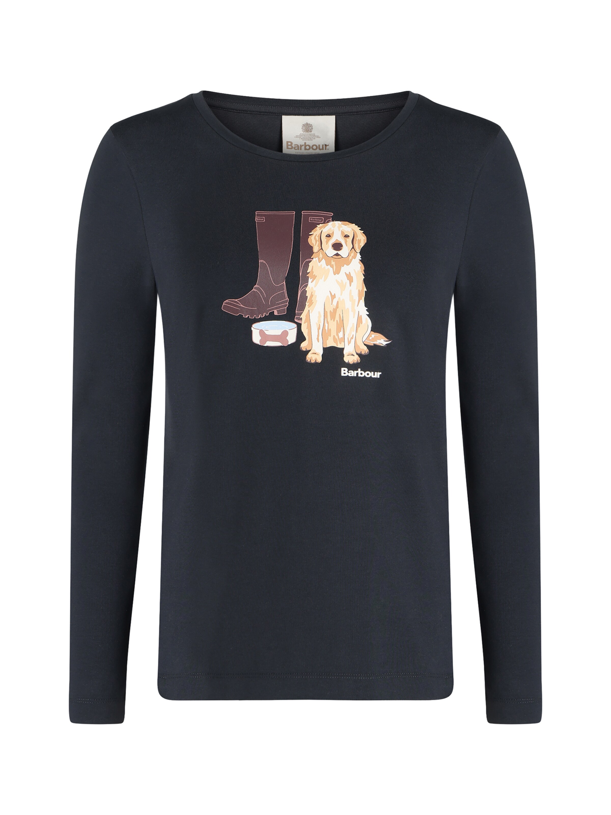 T-shirt 'Hedley' Barbour en bleu : devant