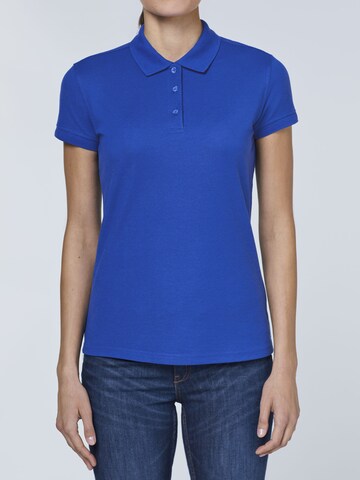 Expand Poloshirt in Blau