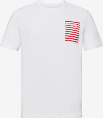 T-Shirt ESPRIT en blanc : devant