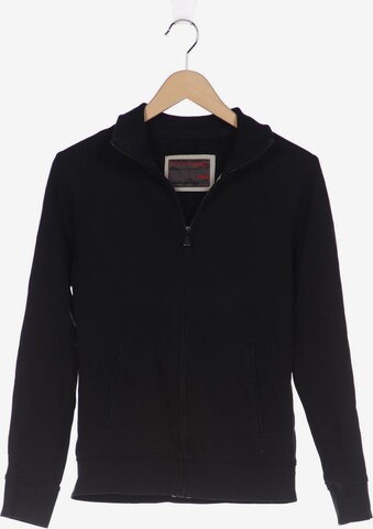 ESPRIT Sweatshirt & Zip-Up Hoodie in S in Black: front