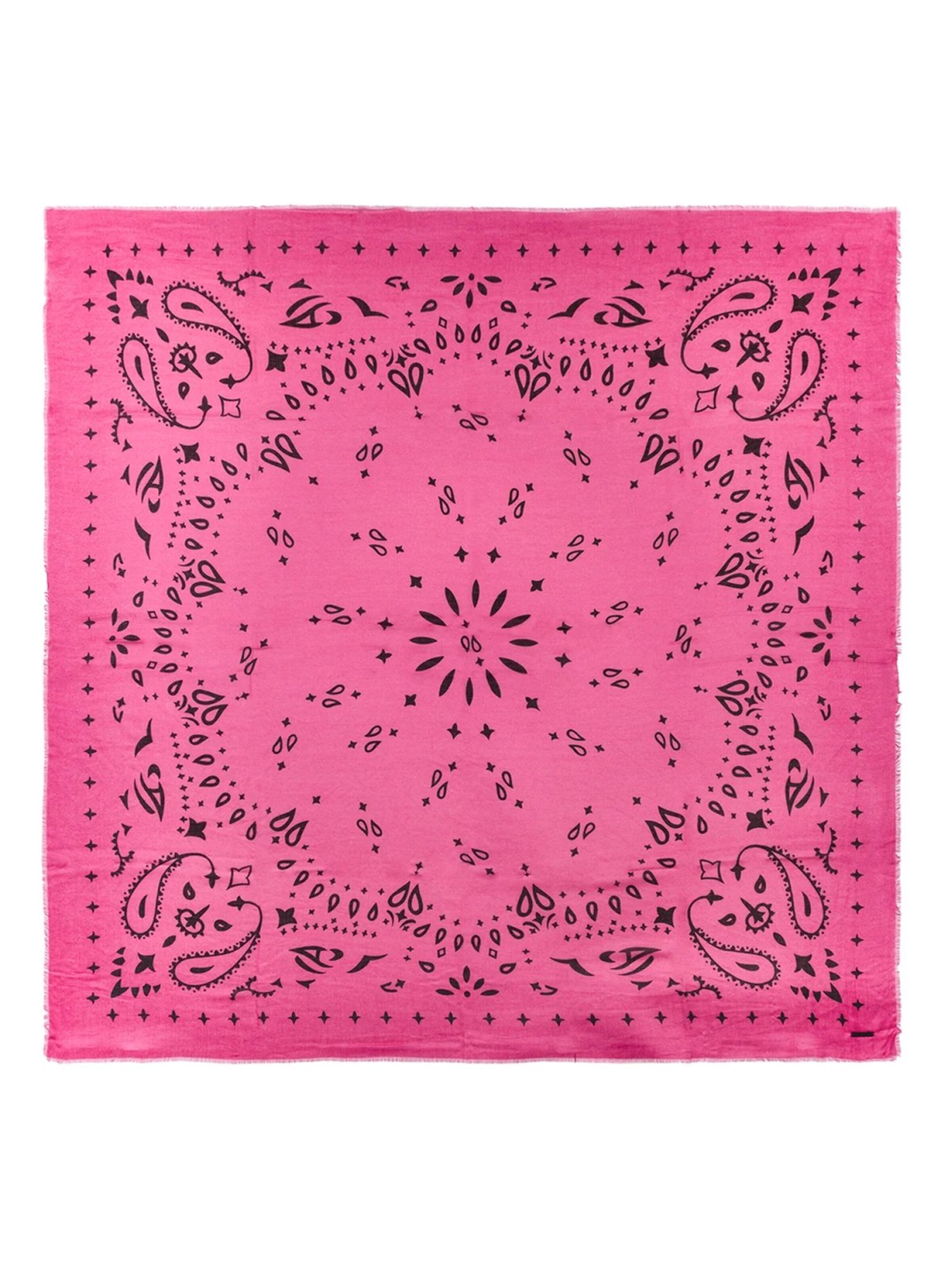 SILK & CASHMERE Scarf in Pink: front