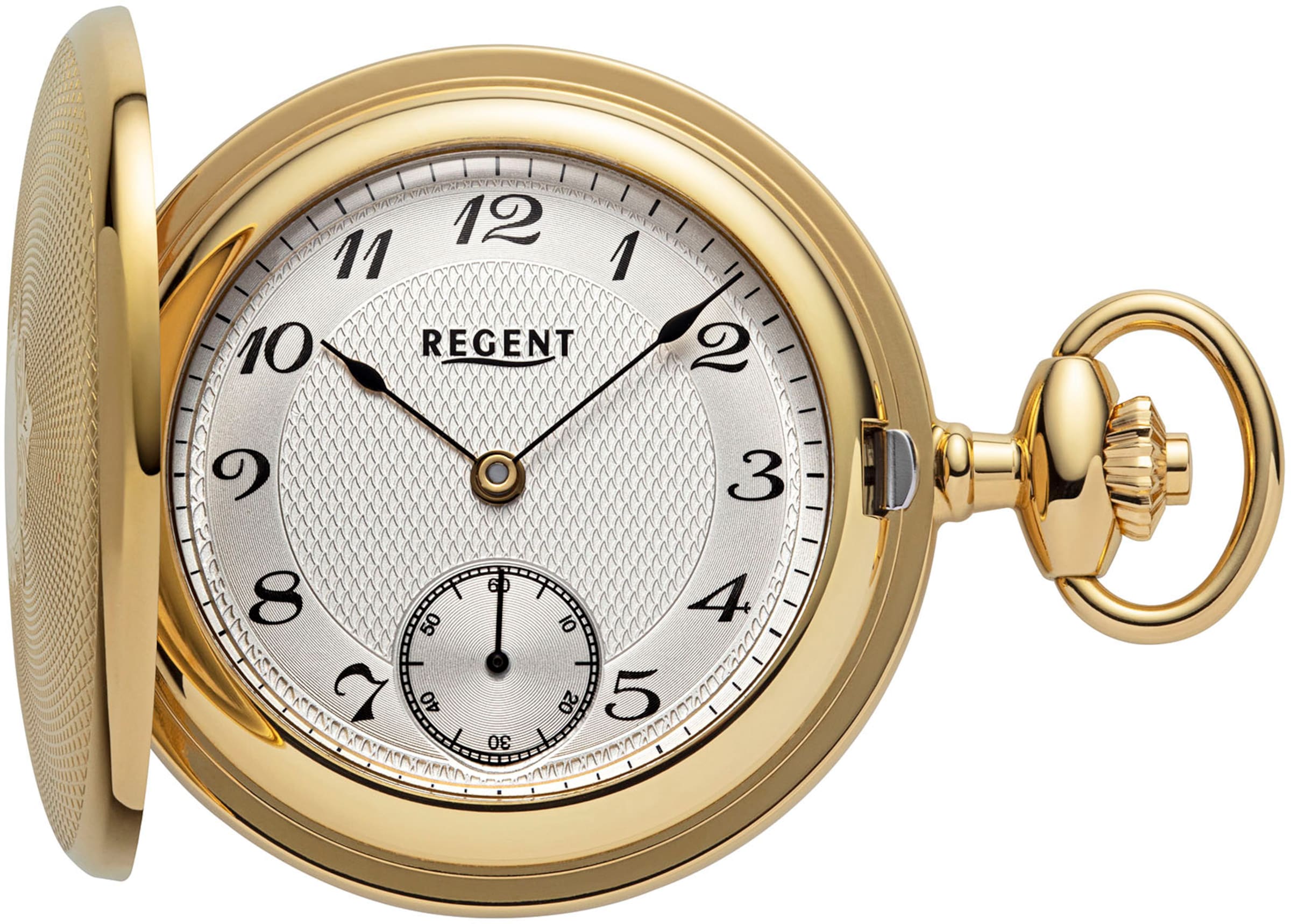 REGENT Analog Watch in Gold: front