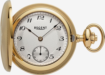 REGENT Analog Watch in Gold: front