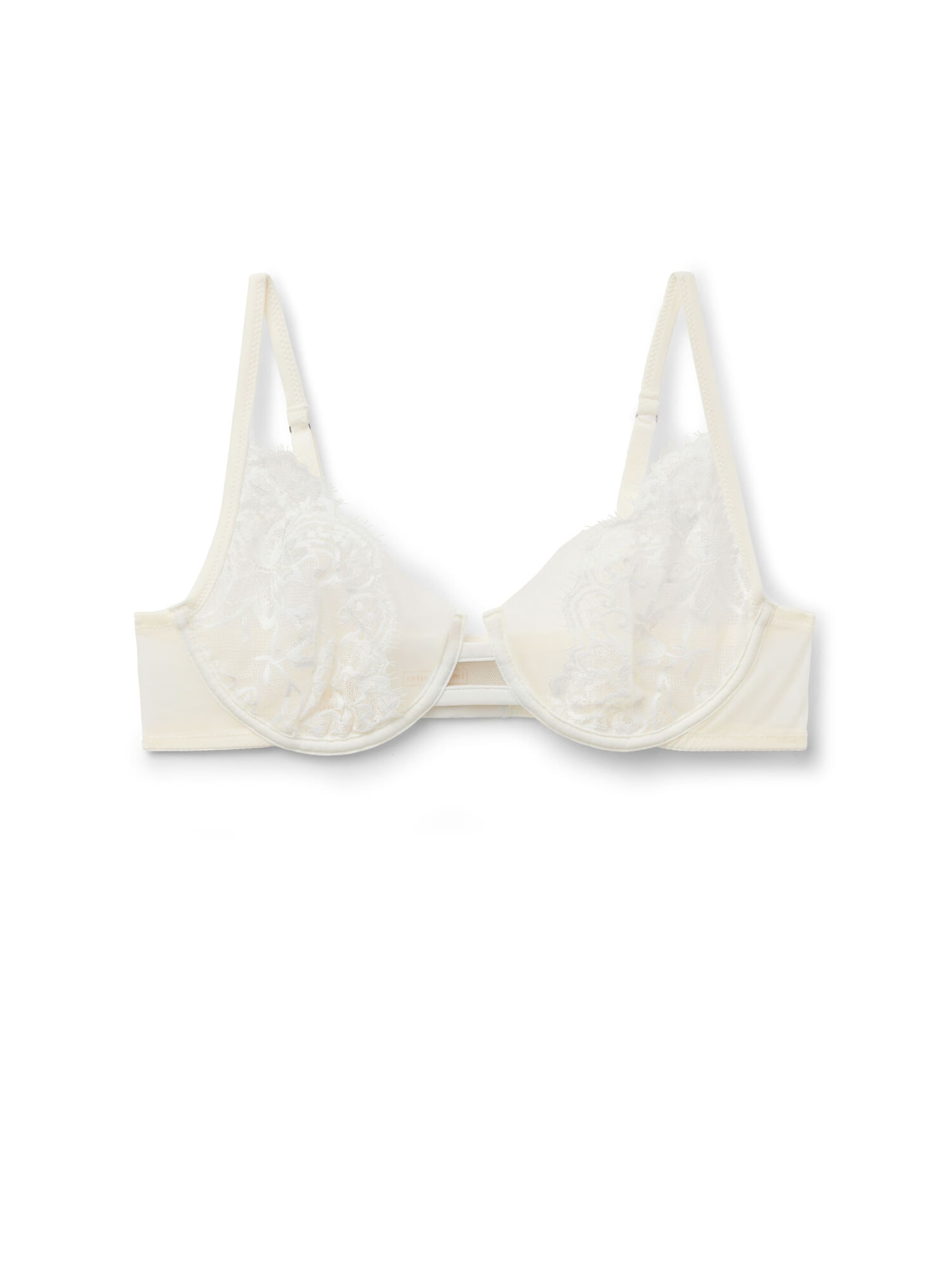INTIMISSIMI Balconette Bra 'ETHEREAL EMBRACE' in White: front