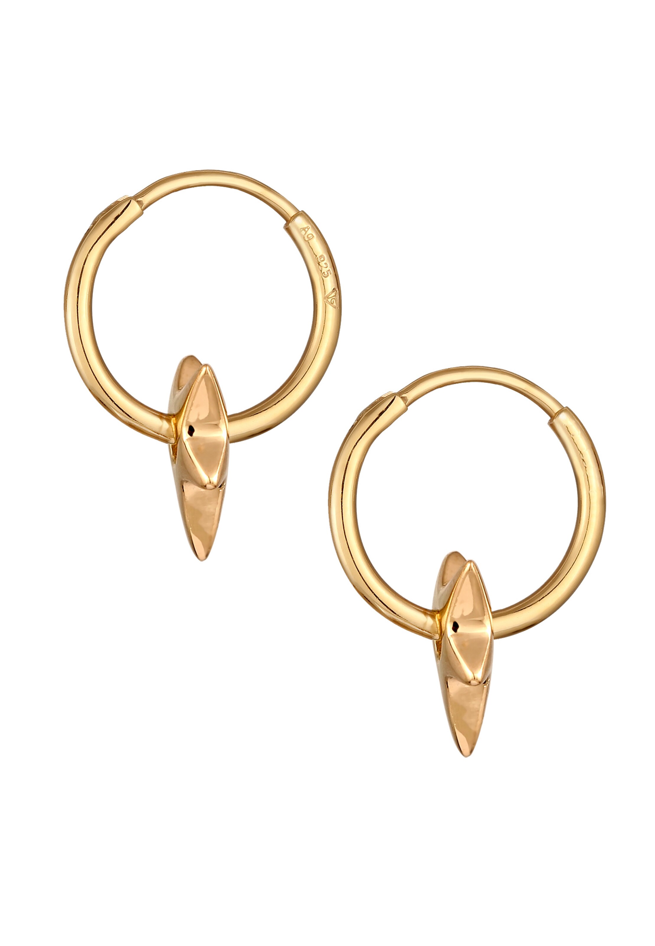 ELLI Ohrringe 'Sterne' in Gold