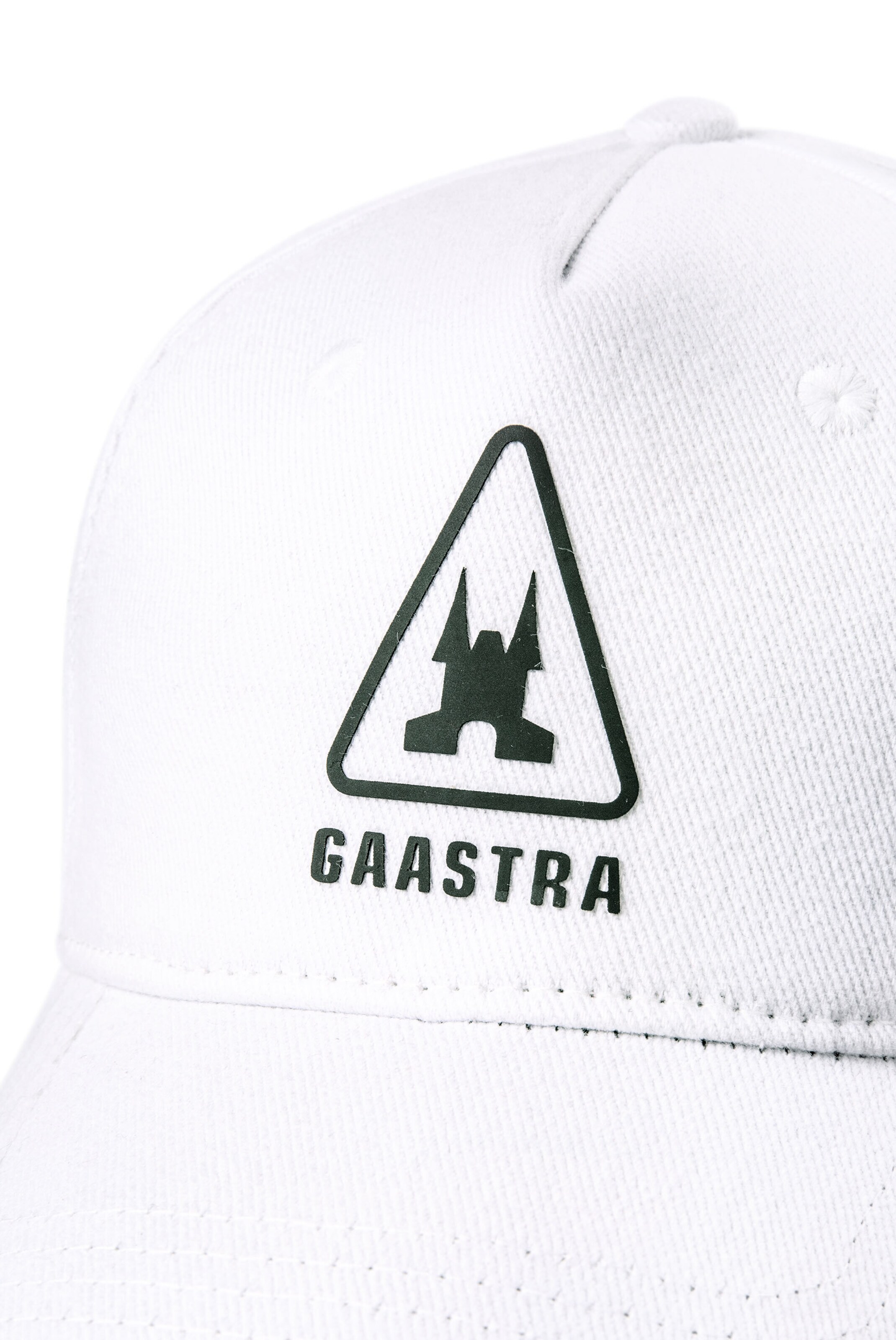 Gaastra Basecap mit Rubber Artwork in Weiß