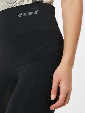 Hummel Skinny Workout Pants 'Tif' in Black