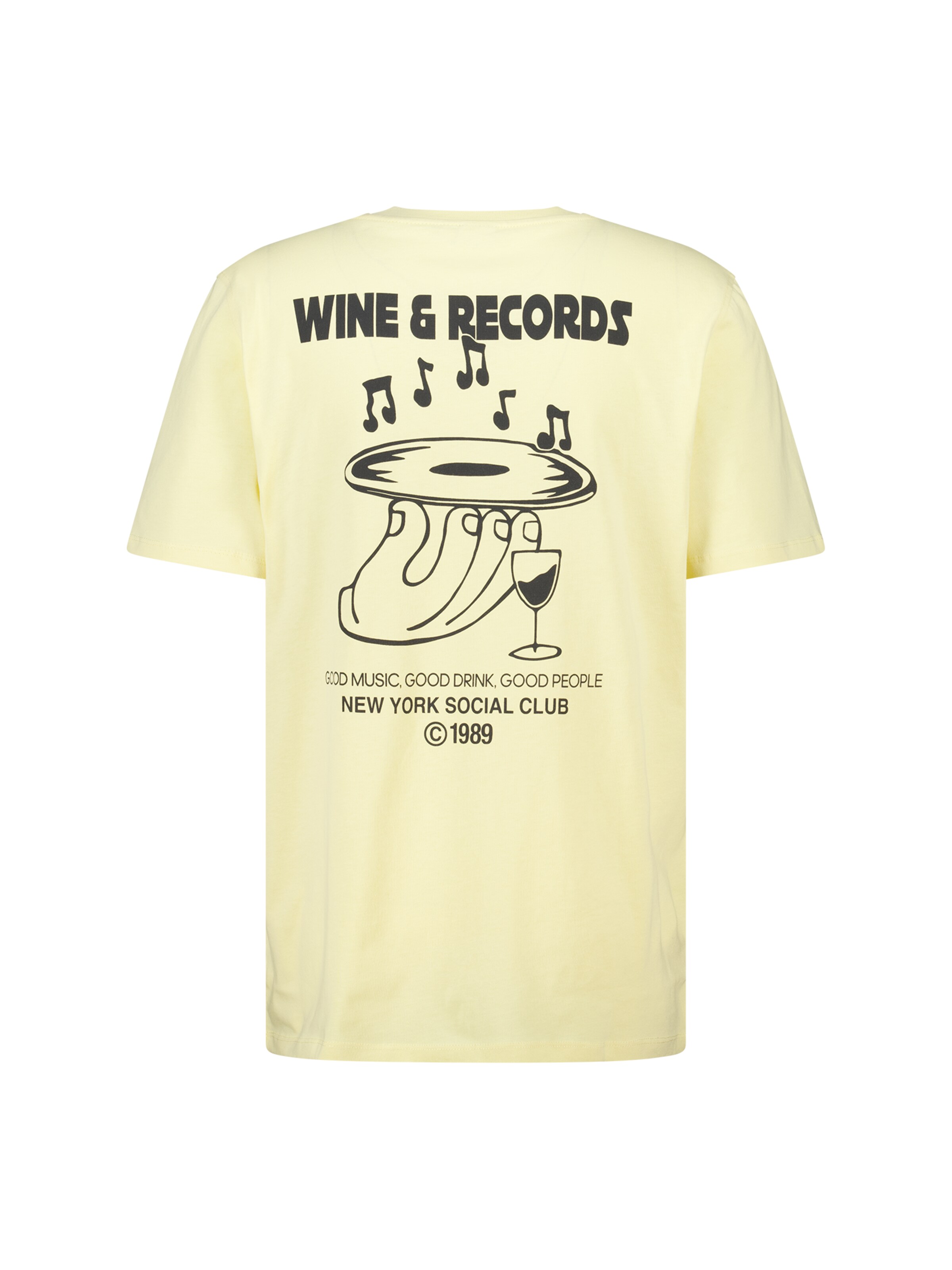 America Today Shirt in Geel: voorkant