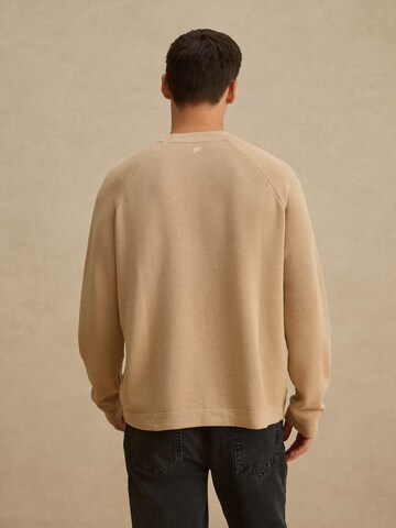 DAN FOX APPAREL Sweater 'Pablo' in Beige