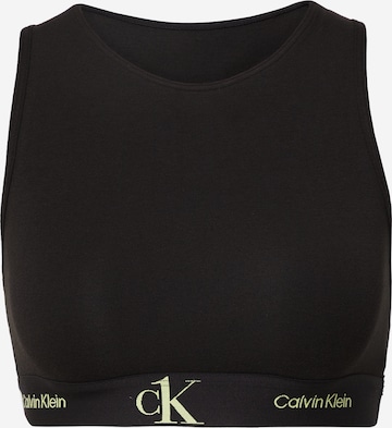 Bustino Reggiseno di Calvin Klein Underwear in nero: frontale