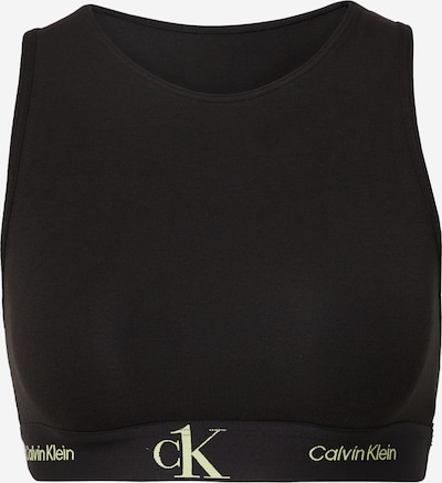 Calvin Klein Underwear Soutien-gorge en jaune pastel / noir, Vue avec produit