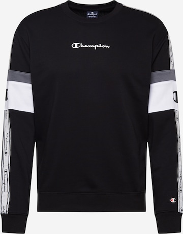 Champion Authentic Athletic Apparel Sweatshirt in Schwarz: front