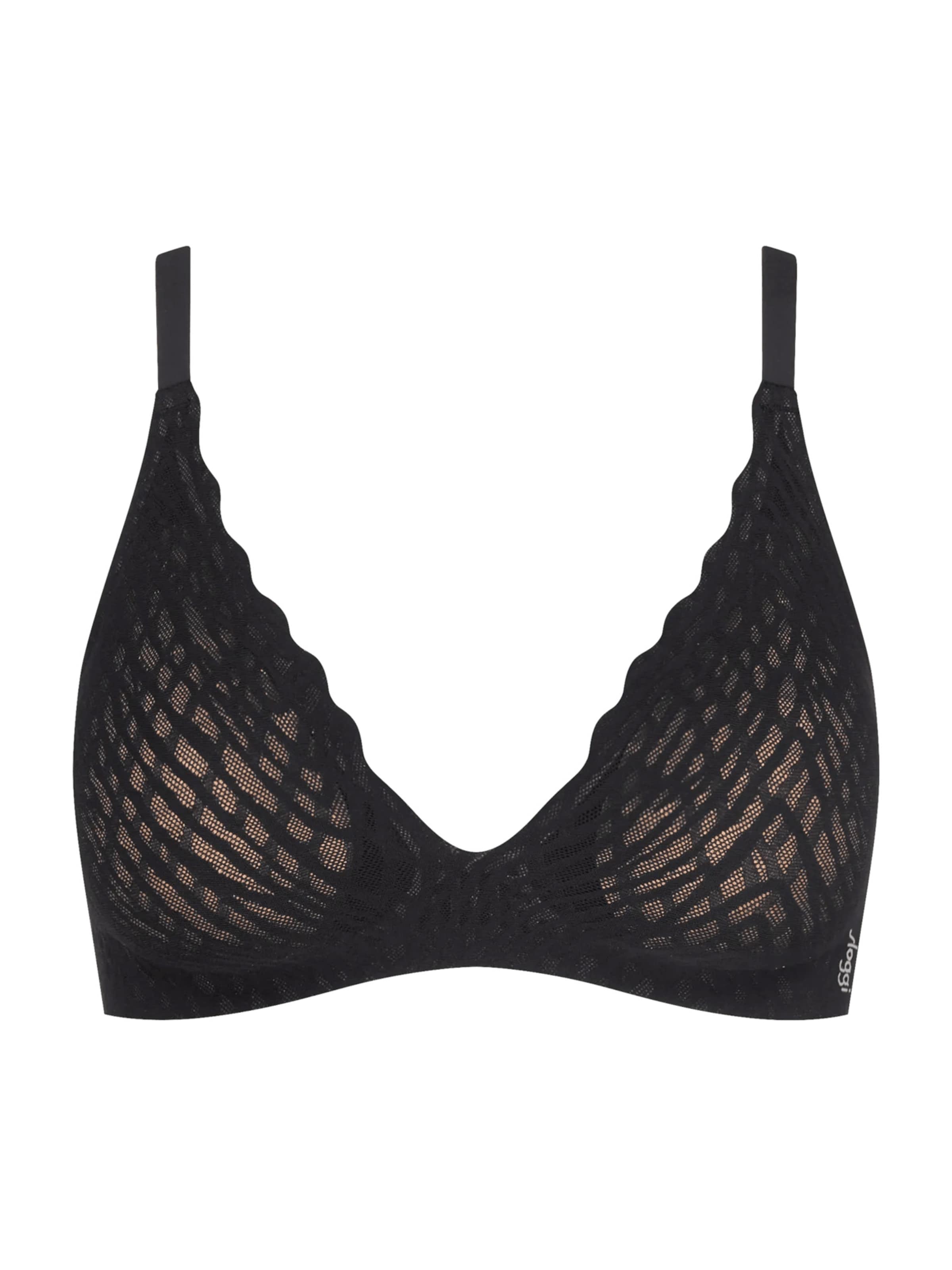 Triangle Soutien-gorge 'ZERO Feel Bliss THE UP' SLOGGI en noir : devant