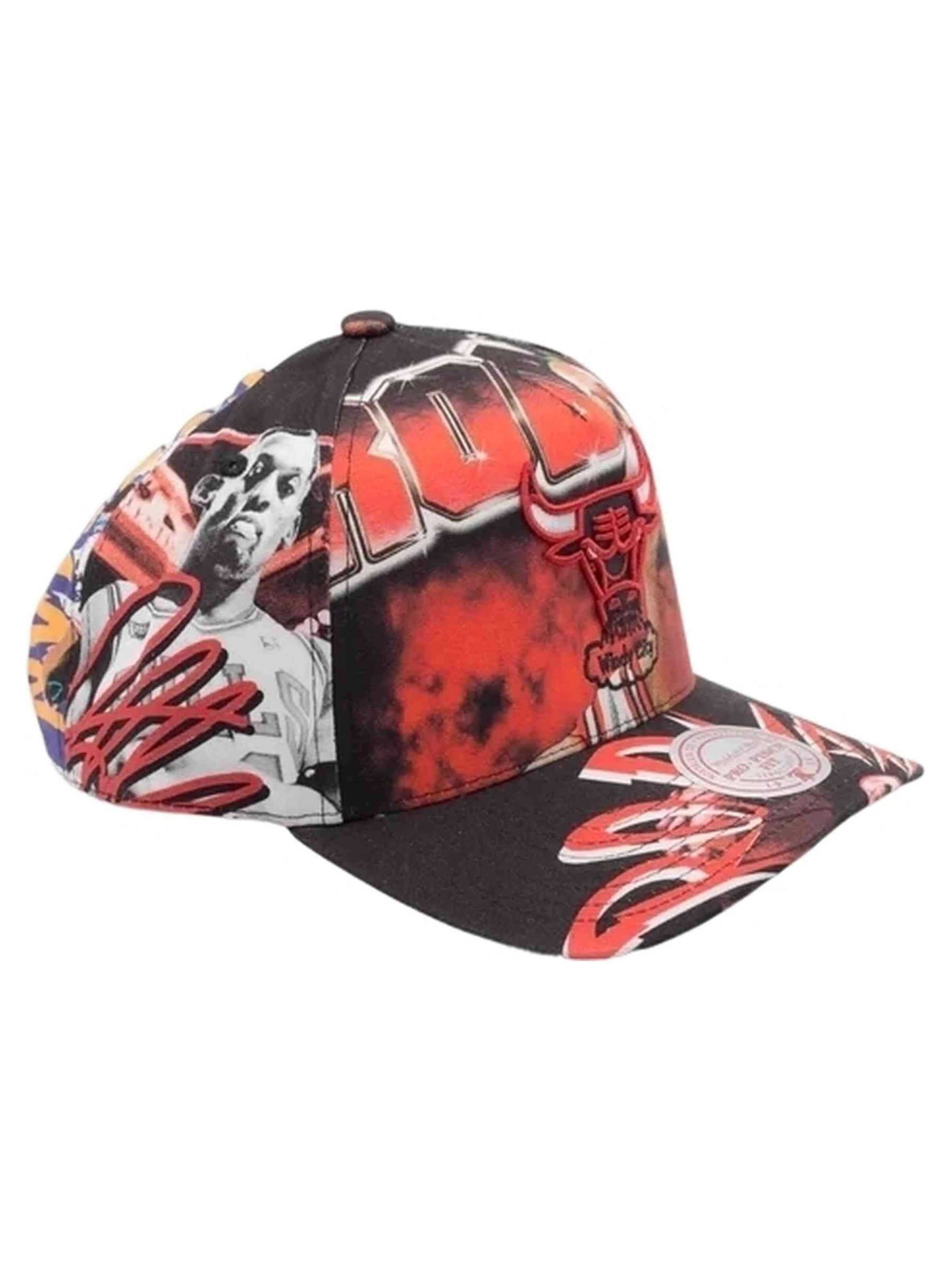 Mitchell & Ness - Gorra 'Gorra mitchell & ness bulls denis rodman hwc my tee pro snapback' en Mezcla de colores