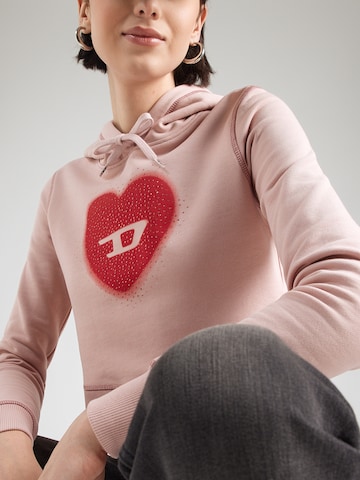 rožinė DIESEL Megztinis be užsegimo 'F-SLIMMY'