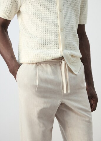 MANGO MAN Slimfit Hose 'Romelino' in Beige