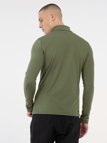 PROTEST Sportsweatshirt 'REWILL' in Grün