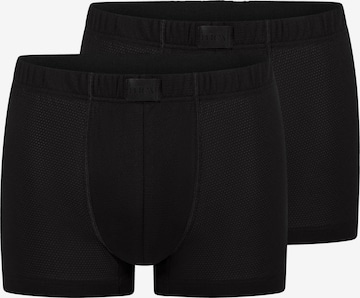 Mey Boxer shorts 'Dry Cotton Breeze' in Black: front