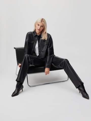 LeGer by Lena Gercke Regular Hose 'Philine' in Schwarz