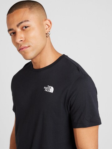 Maglietta di THE NORTH FACE in nero