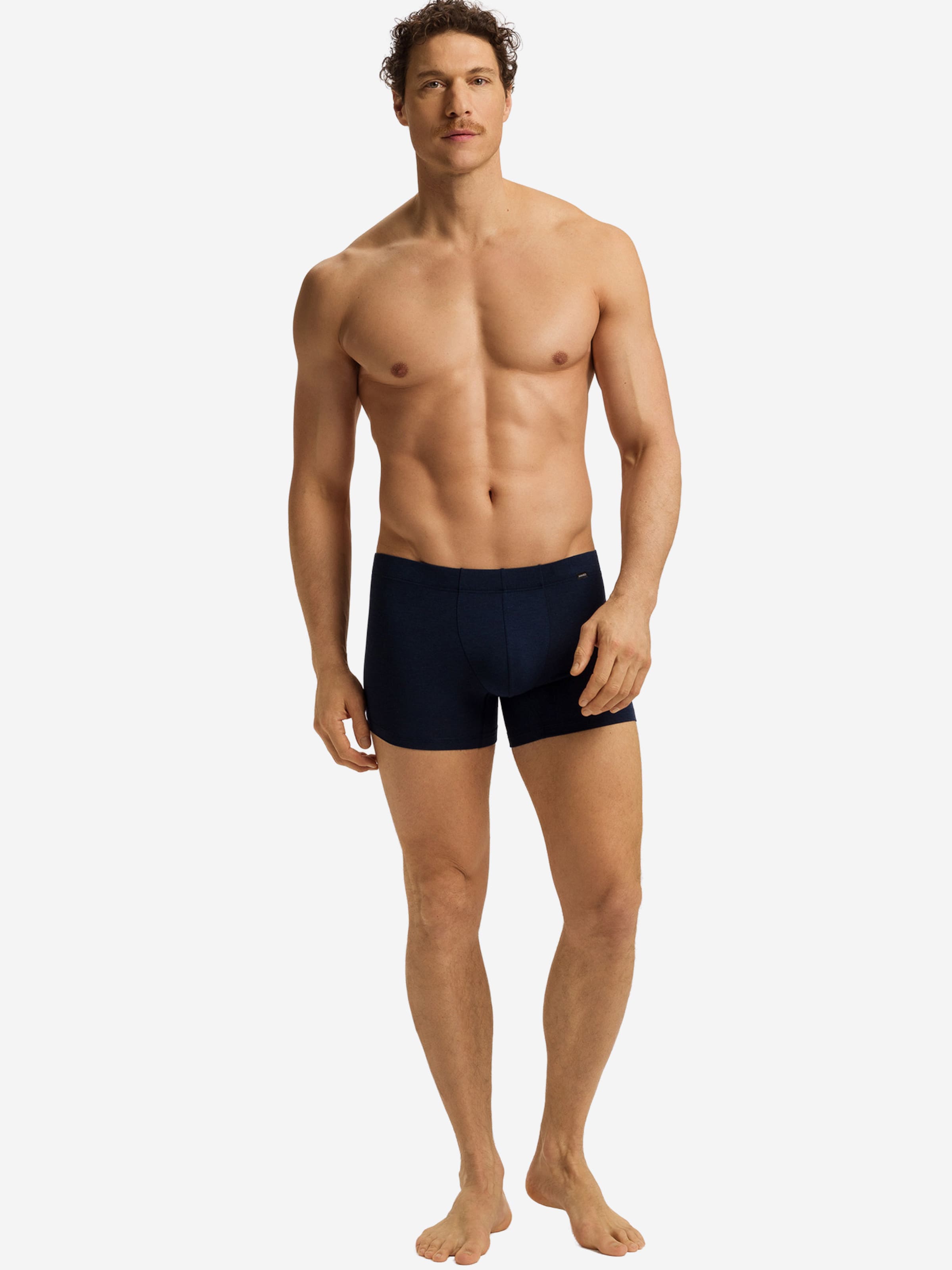 Boxers Hanro en bleu