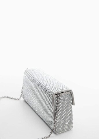 Pochette 'Block' MANGO en argent