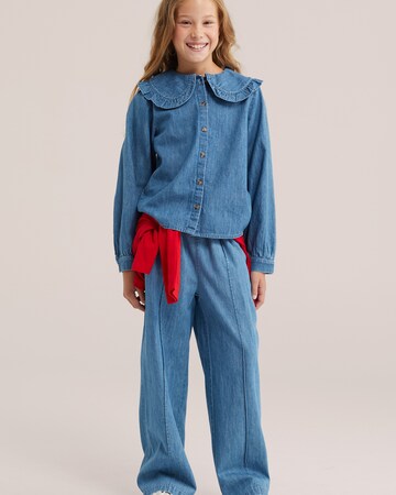 WE Fashion Bluzka w kolorze niebieski