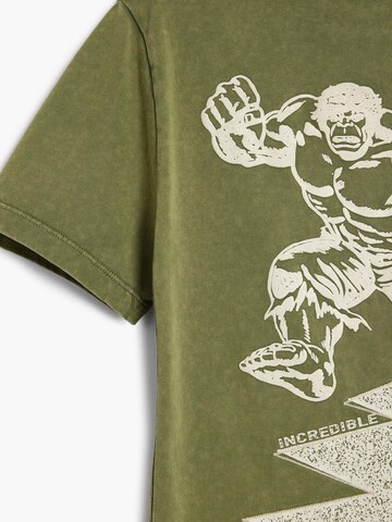 Desigual - Camiseta 'Hulk™' en verde