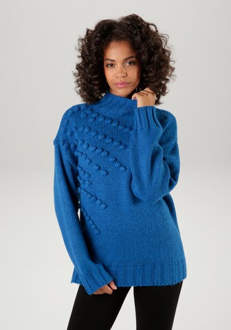Aniston CASUAL Pullover in Blau: Vorderseite