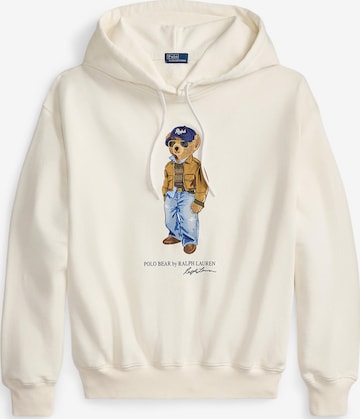 Polo Ralph LaurenSweater majica 'ISLAND' - bijela boja: prednji dio