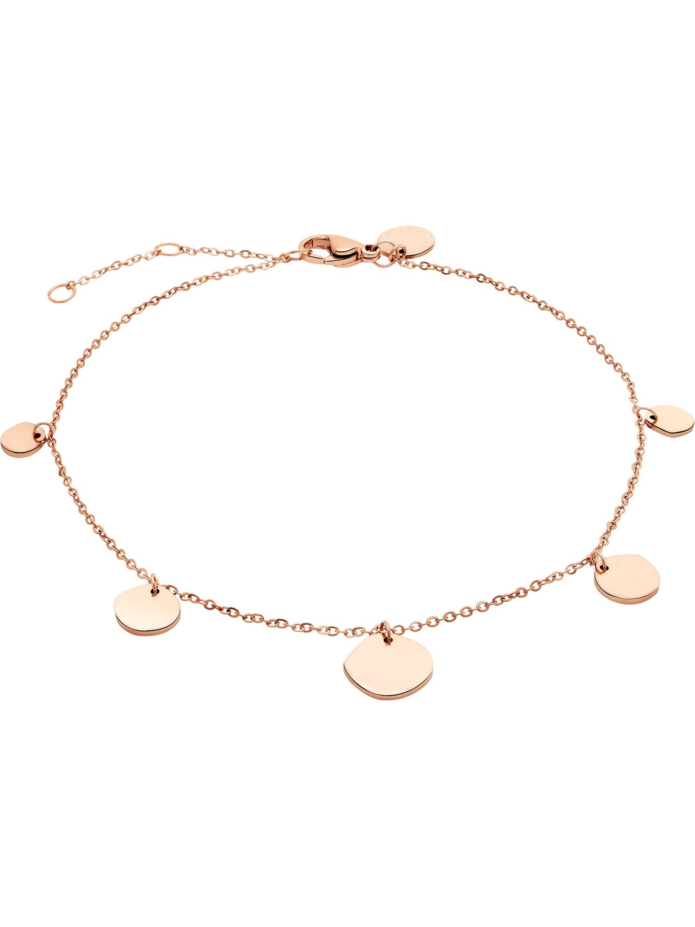 Bijoux de pied Liebeskind Berlin en rose : devant