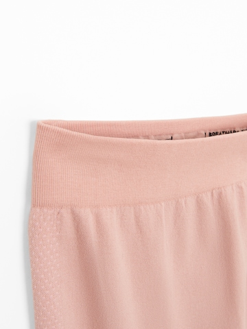 NoWear Скинни Леггинсы в Ярко-розовый