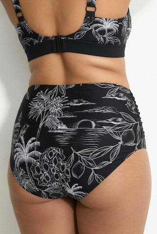 Ulla Popken Triangel Hose in Schwarz