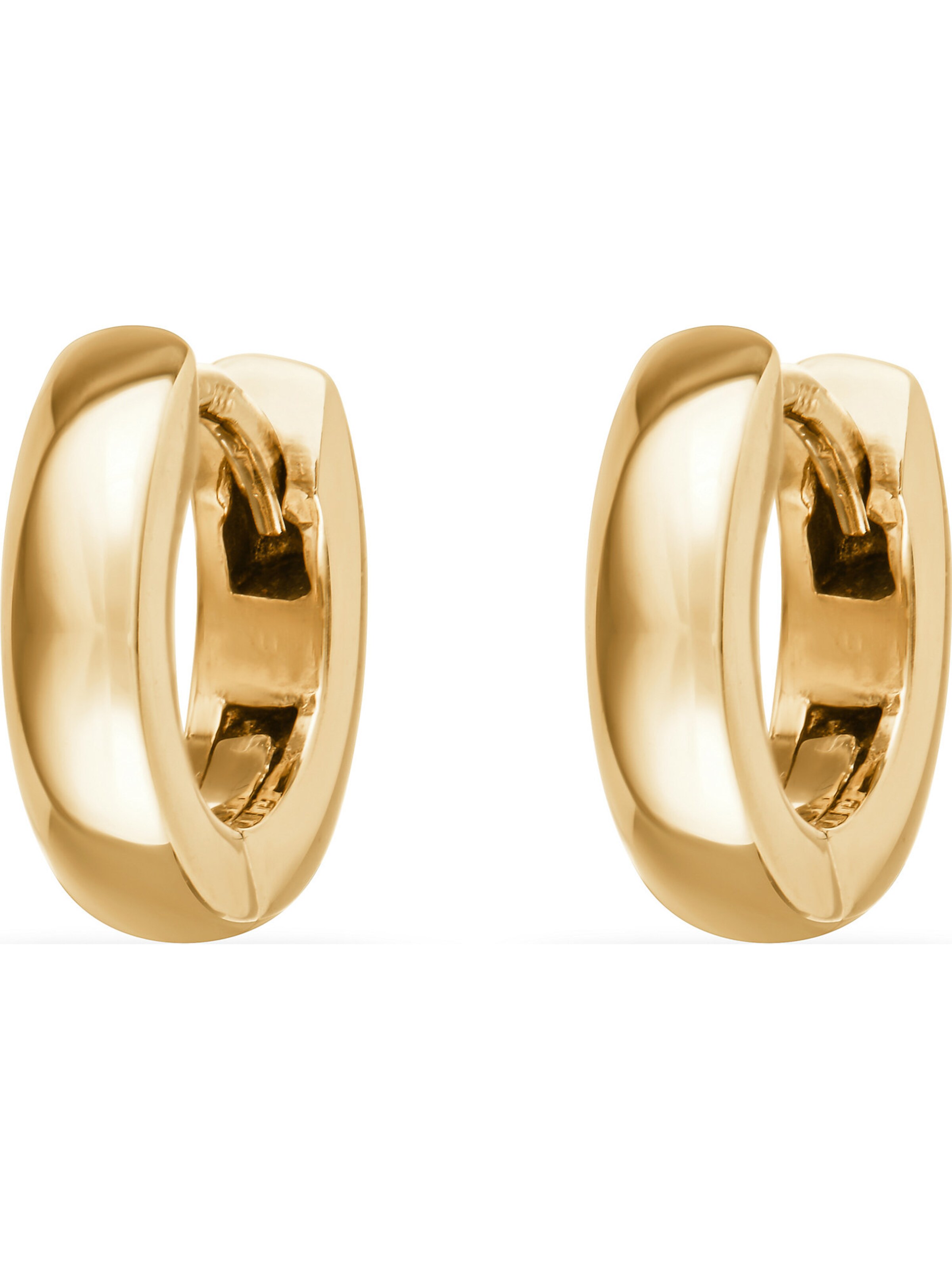 FAVS Creolen in Gelb: Vorderseite