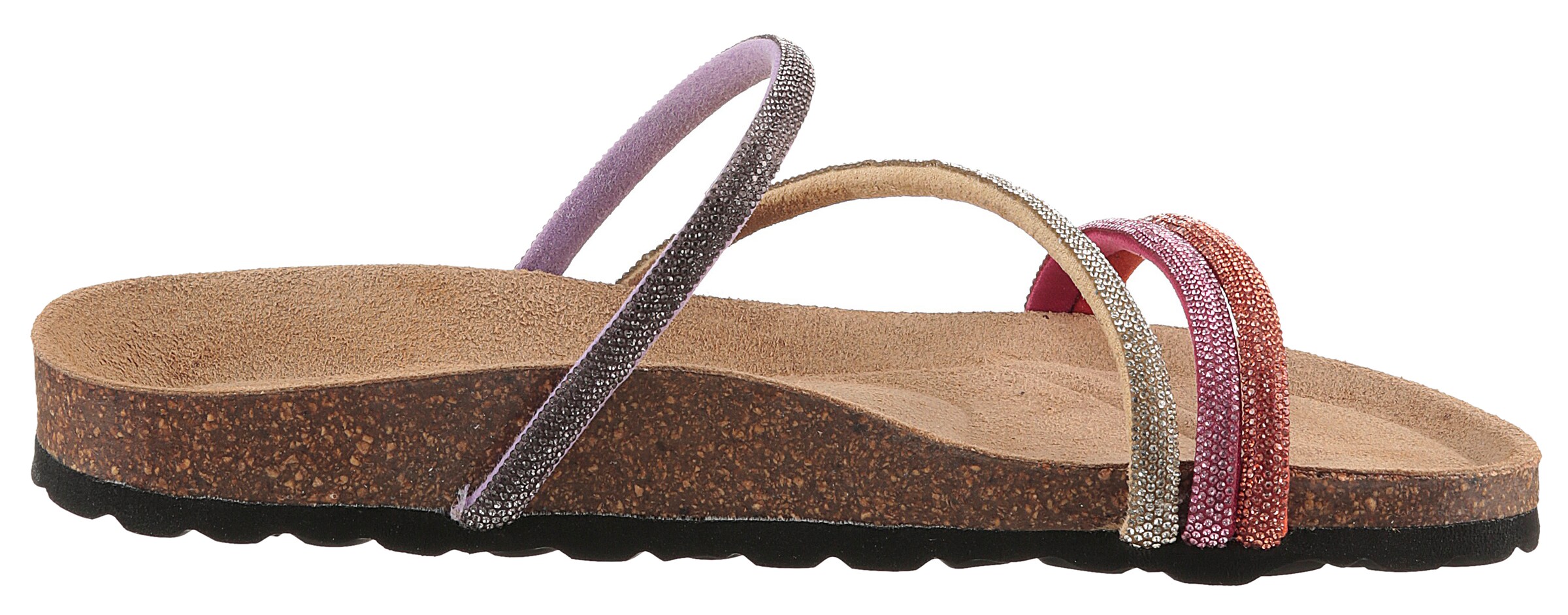 Aniston Strap Sandals in Mixed colors