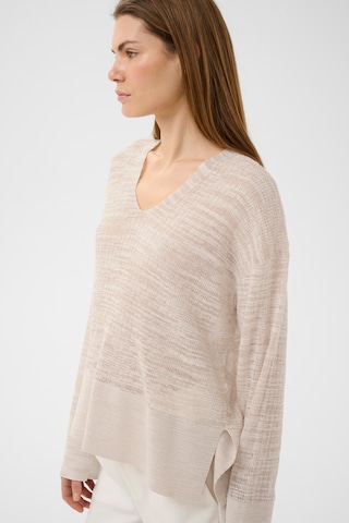 InWear Sweter 'NitaiIW' w kolorze beżowy