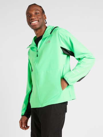 THE NORTH FACE - Chaqueta deportiva en verde: frente