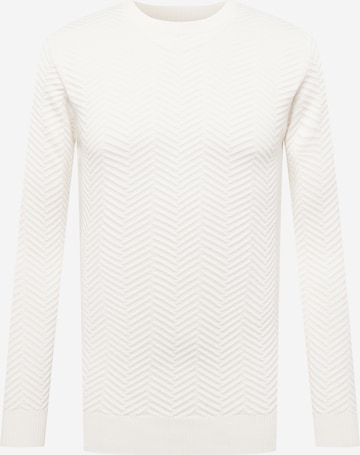 Kronstadt Sweater 'Carlo' in White: front