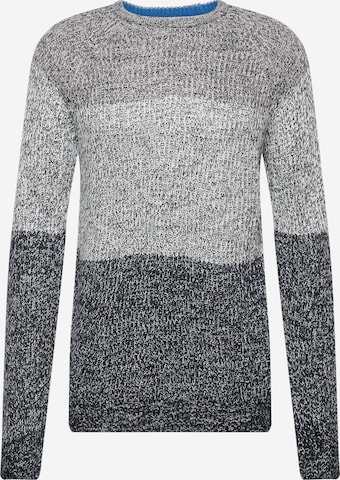 BRAVE SOUL Pullover in Grau: predná strana