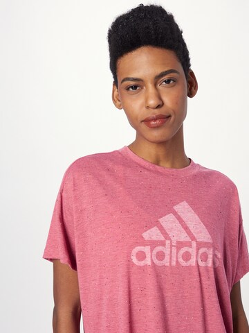 ADIDAS SPORTSWEAR Λειτουργικό μπλουζάκι 'Future Icons Winners' σε ροζ