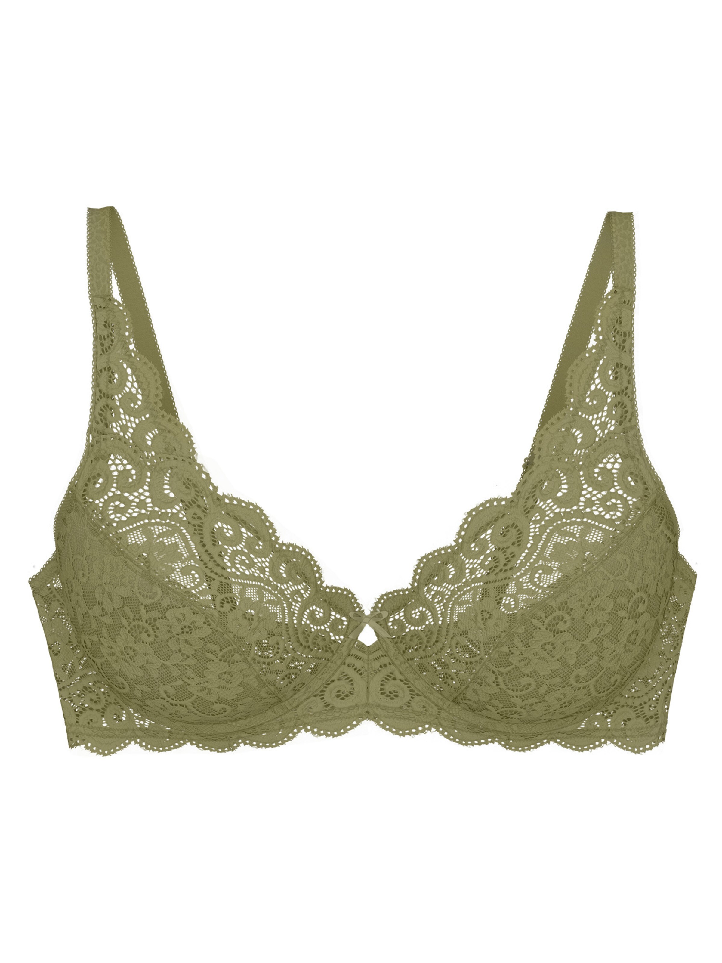 TRIUMPH Bra 'Amourette' in Green: front