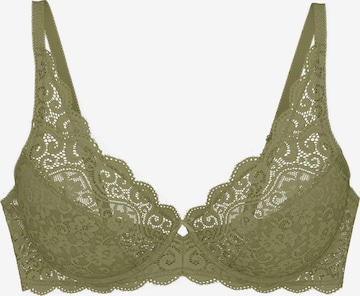 TRIUMPH Bra 'Amourette' in Green: front