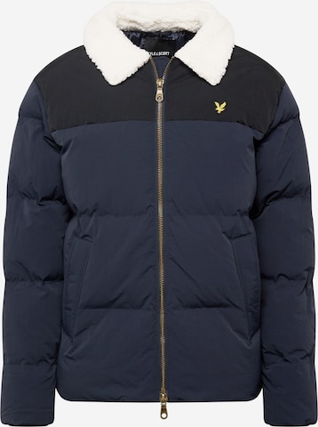 Giacca invernale 'Borg' di Lyle & Scott in blu: frontale