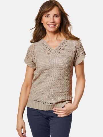 Pull-over Goldner en marron : devant