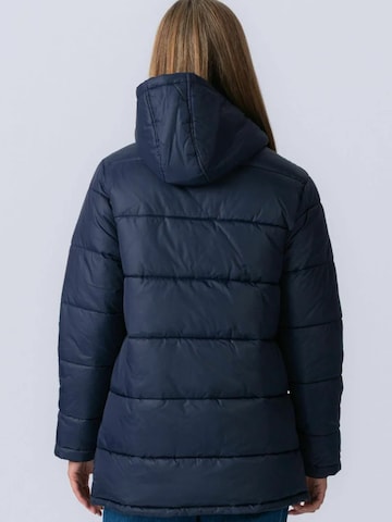 Veste d’hiver ' Long Puffer ' TEESHOPPEN en bleu