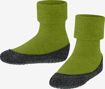 FALKE Socks 'Cosyshoe Minis' in Green: front