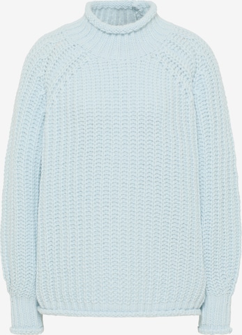 Pull-over IZIA en bleu : devant