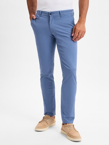 Regular Pantalon chino ' Fabio ' BRAX en bleu : devant