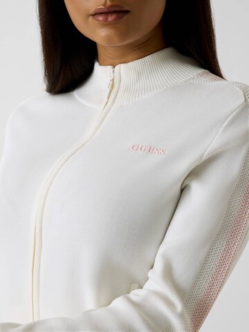 GUESS Knit Cardigan in White