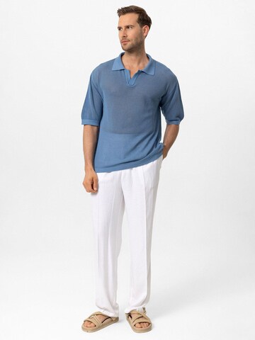 T-Shirt 'Manila' Antioch en bleu